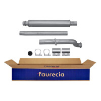 Front Muffler - Front Silencer FAURECIA Kit Easy2Fit for...
