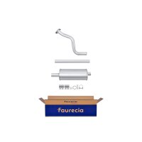 Front Muffler - Front Silencer Exhaust System FAURECIA...