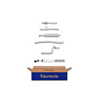 Front Muffler - Front Silencer FAURECIA Kit Easy2Fit for...