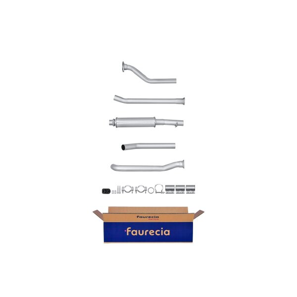 Vorschalldämpfer Easy2Fit mit Anbauteilen HELLA für PEUGEOT 306