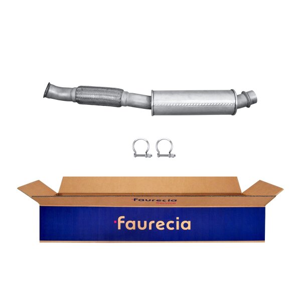 Front Muffler - Front Silencer FAURECIA Kit Easy2Fit for e.g. CITROËN XM