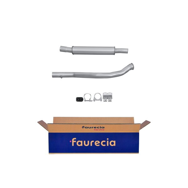 Vorschalldämpfer FAURECIA Kit Easy2Fit für u.a. PEUGEOT 206 Schrägheck