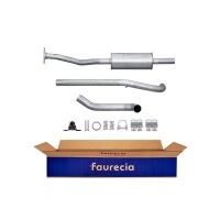 Front Muffler - Front Silencer FAURECIA Kit Easy2Fit for...