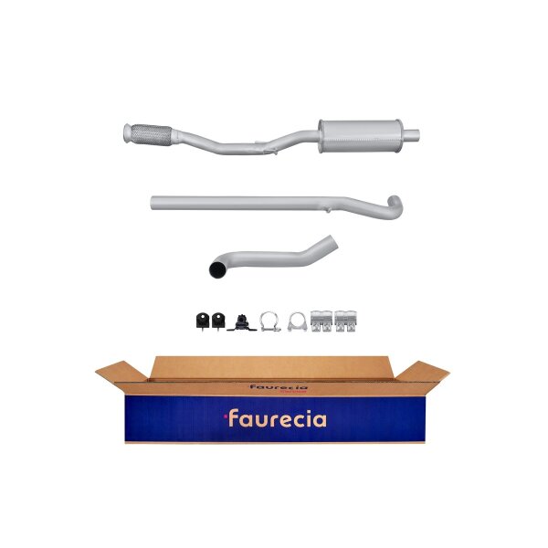 Vorschalldämpfer Easy2Fit mit Anbauteilen HELLA für PEUGEOT 207 207+ 208
