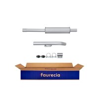 Front Muffler FAURECIA Kit Easy2Fit for RENAULT...