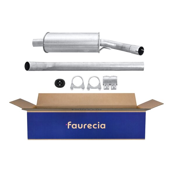 Vorschalldämpfer Auspuff Exhaust System FAURECIA Kit Easy2Fit