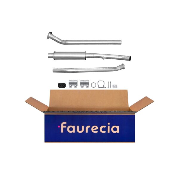 Centre Muffler FAURECIA Kit Easy2Fit for e.g. CITROËN Berlingo
