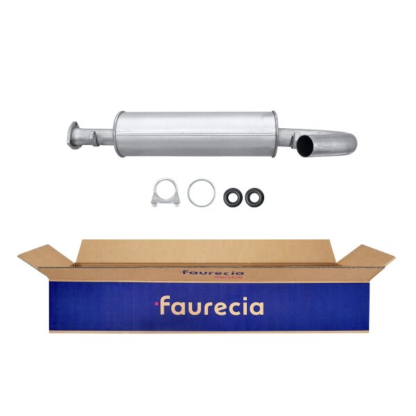 Mittelschalldämpfer Auspuff Exhaust System FAURECIA Kit Easy2Fit