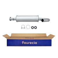 Center Muffler - Centre Silencer Exhaust System FAURECIA...