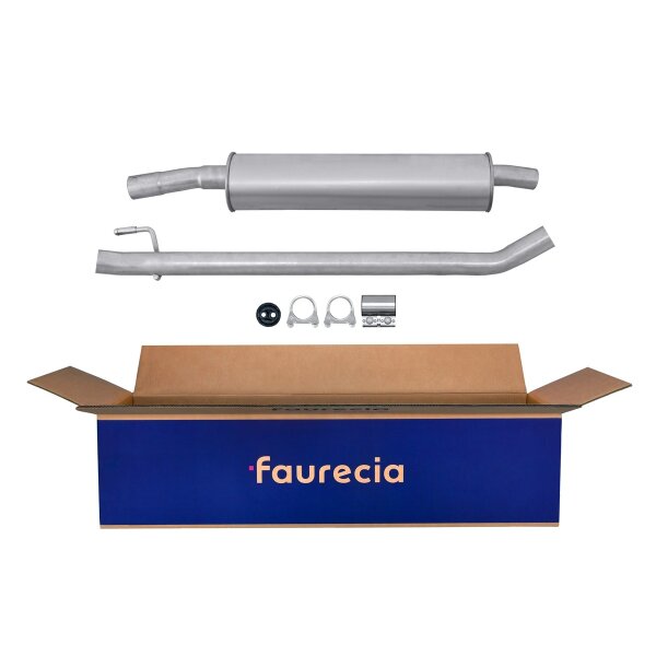 Mittelschalldämpfer Auspuff Exhaust System FAURECIA Kit Easy2Fit