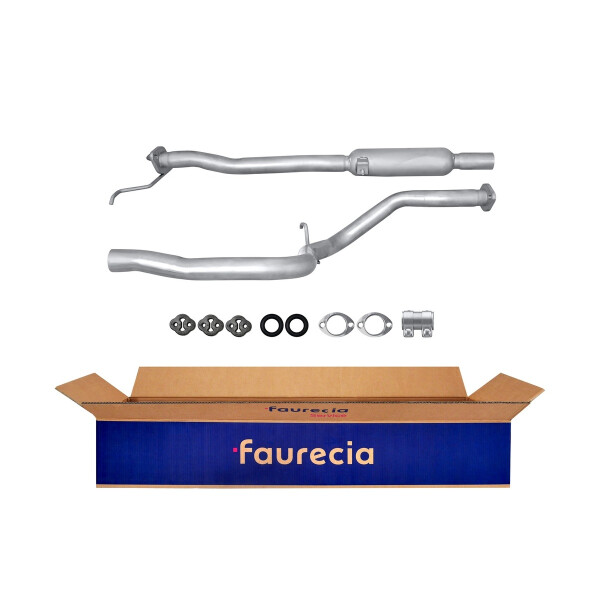 Mittelschalldämpfer FAURECIA Kit Easy2Fit für u.a. KIA Pride