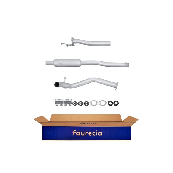 Mittelschalldämpfer FAURECIA Kit Easy2Fit für u.a. KIA Pride