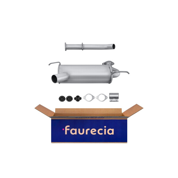 Center Muffler - Centre Silencer FAURECIA Kit Easy2Fit for KIA Sedona