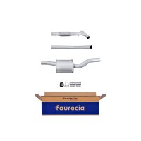 Centre Muffler FAURECIA Kit Easy2Fit for e.g. AUTOBIANCHI...