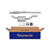 Centre Muffler FAURECIA Kit Easy2Fit for e.g. AUTOBIANCHI...