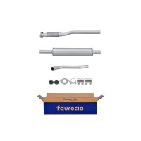 Center Muffler - Centre Silencer FAURECIA Kit Easy2Fit...