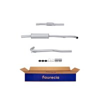Center Muffler - Centre Silencer FAURECIA Kit Easy2Fit...