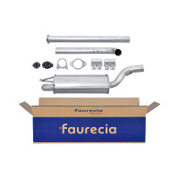 Center Muffler - Centre Silencer FAURECIA Kit Easy2Fit...