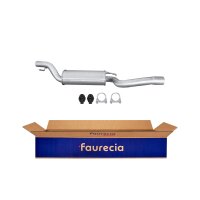 Center Muffler - Centre Silencer FAURECIA Kit Easy2Fit...
