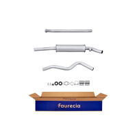 Center Muffler - Centre Silencer FAURECIA Kit Easy2Fit...