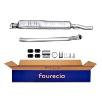Center Muffler - Centre Silencer FAURECIA Kit Easy2Fit...