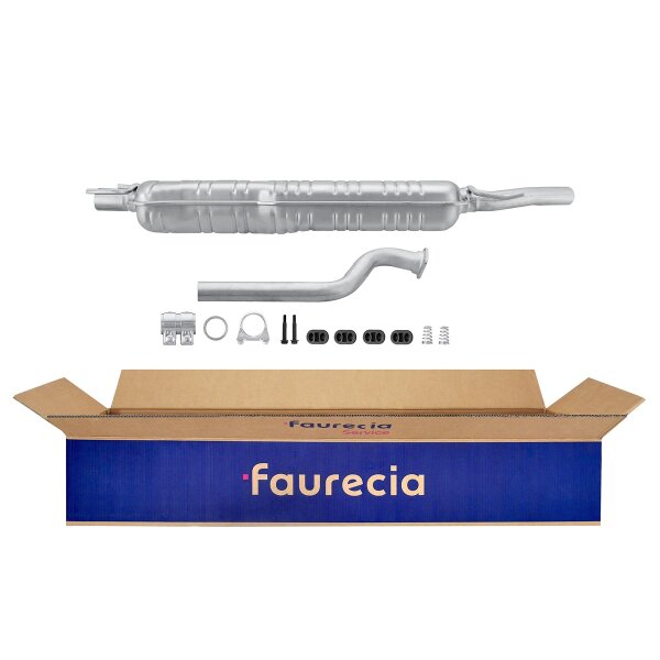 Mittelschalldämpfer FAURECIA Kit Easy2Fit für u.a. OPEL Astra F