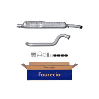 Center Muffler - Centre Silencer FAURECIA Kit Easy2Fit...