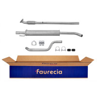 Center Muffler - Centre Silencer FAURECIA Kit Easy2Fit...