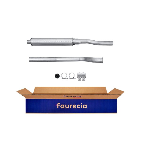 Mittelschalldämpfer FAURECIA Kit Easy2Fit für u.a. PEUGEOT 406