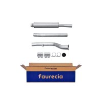Center Muffler - Centre Silencer FAURECIA Kit Easy2Fit...