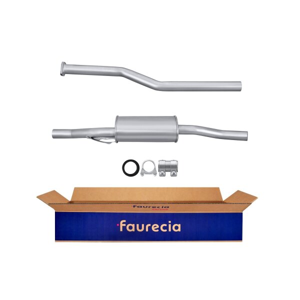 Centre Muffler FAURECIA Kit Easy2Fit for e.g. MERCEDES-BENZ 123