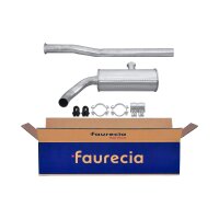 Centre Muffler FAURECIA Kit Easy2Fit for e.g. RENAULT Laguna