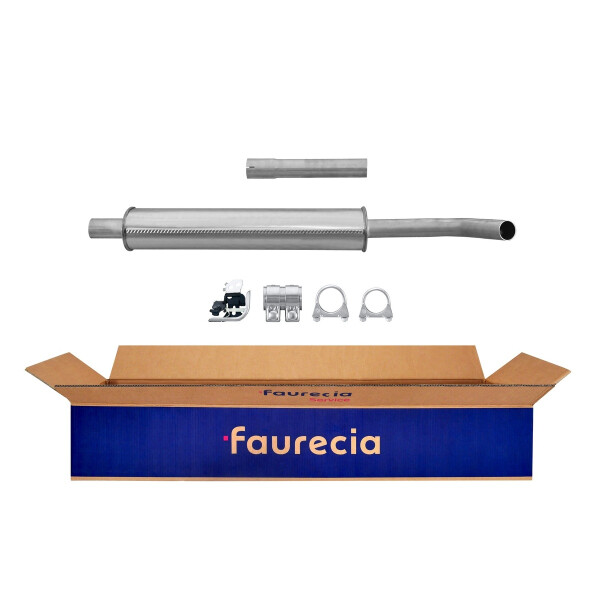 Centre Muffler FAURECIA Kit Easy2Fit for e.g. RENAULT Grand Scénic