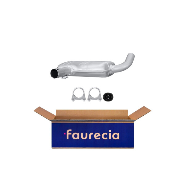 Mittelschalldämpfer FAURECIA Kit Easy2Fit für u.a. SEAT Toledo I