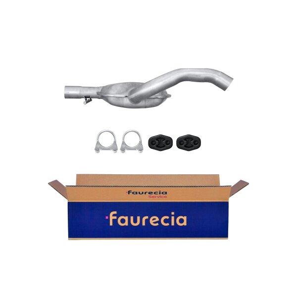 Mittelschalldämpfer FAURECIA Kit Easy2Fit für u.a. VW Golf III