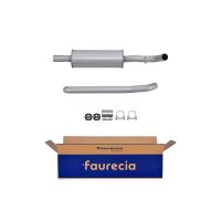 Center Muffler - Centre Silencer FAURECIA Kit Easy2Fit...