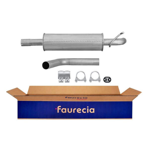 Mittelschalldämpfer Auspuff FAURECIA Kit Easy2Fit für VW Caddy III