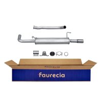 Endschalldämpfer Auspuff FAURECIA Kit Easy2Fit...