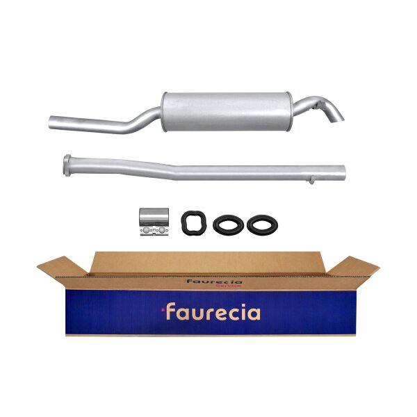 Endschalldämpfer Auspuff FAURECIA Kit Easy2Fit für u.a. BMW 3er