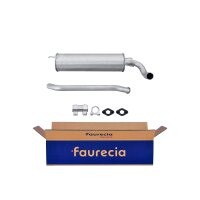 Endschalldämpfer Auspuff FAURECIA Kit Easy2Fit...