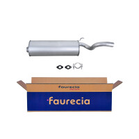 Rear Muffler - Rear Silencer Exhaust System FAURECIA Kit...