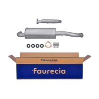 Rear Muffler - Rear Silencer Exhaust System FAURECIA Kit...