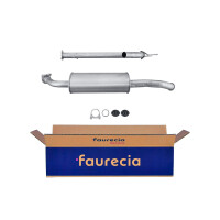 Endschalldämpfer Auspuff Exhaust System FAURECIA Kit...