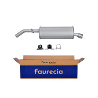 Endschalldämpfer Auspuff FAURECIA Kit Easy2Fit...