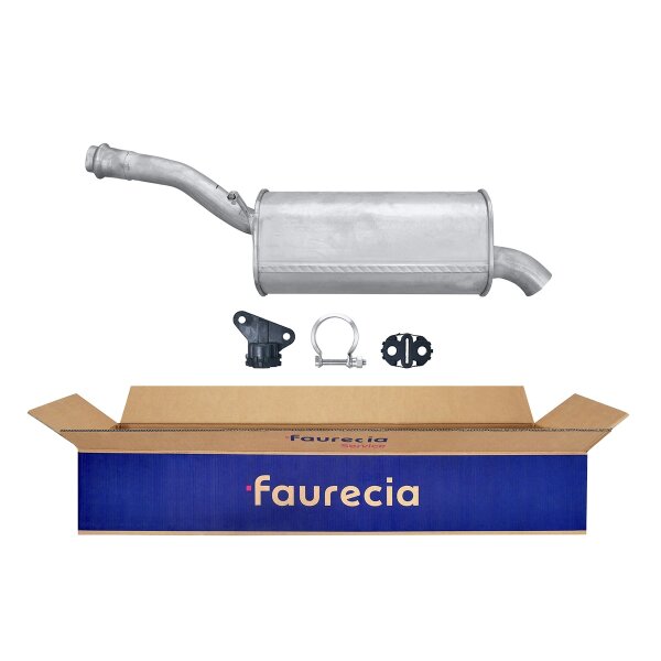 Endschalldämpfer Easy2Fit mit Anbauteilen Hella für CITROEN C4 PICASSO I (UD_)
