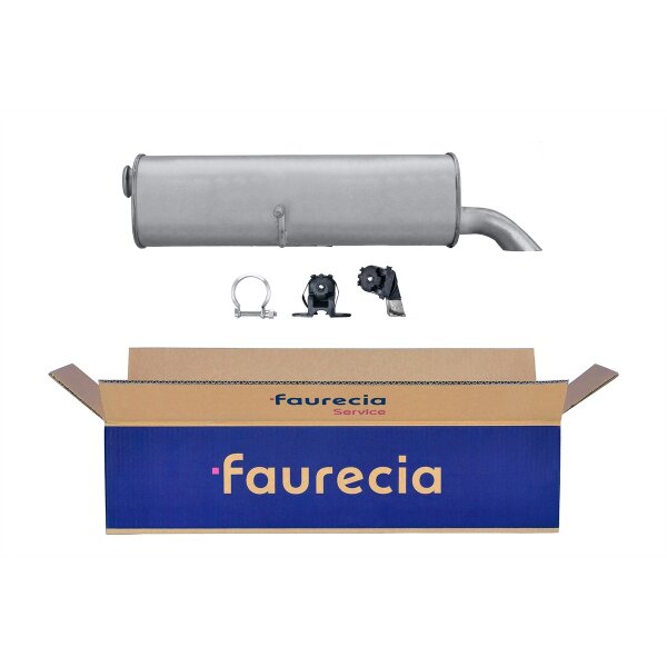 Endschalldämpfer FAURECIA Kit Easy2Fit für u.a. CITROËN C4 I