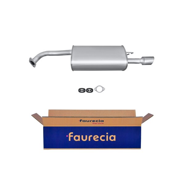 Rear Muffler - Rear Silencer FAURECIA Kit Easy2Fit for DAEWOO Leganza