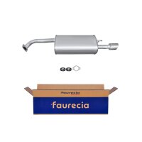 Rear Muffler - Rear Silencer FAURECIA Kit Easy2Fit for...