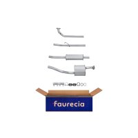Front Muffler - Front Silencer Exhaust System FAURECIA...