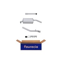 Rear Muffler - Rear Silencer FAURECIA Kit Easy2Fit for...